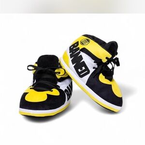 Banned Goods OG High Top Sneaker Slippers One-Size Fits All Adults Unisex Yellow